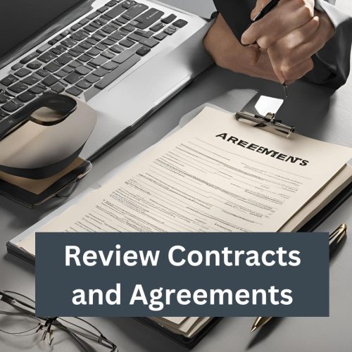 Review Contracts and Agreements