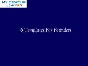 6 Templates For Founders